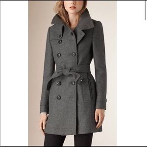 Burberry Brit wool blend coat